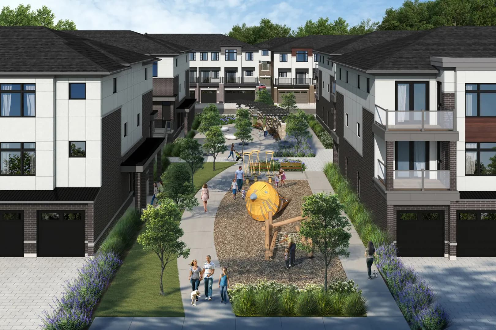 Park District Towns - View 6