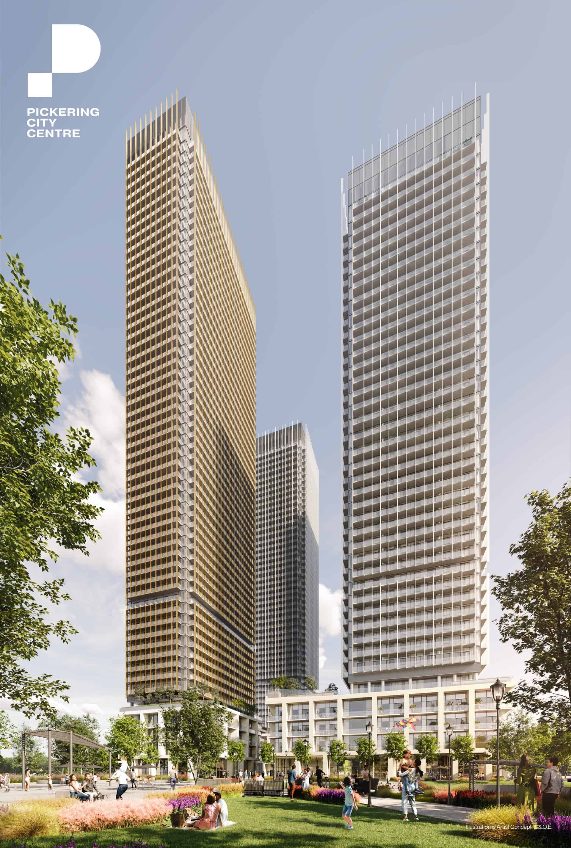 Pickering City Centre Condos - Main View